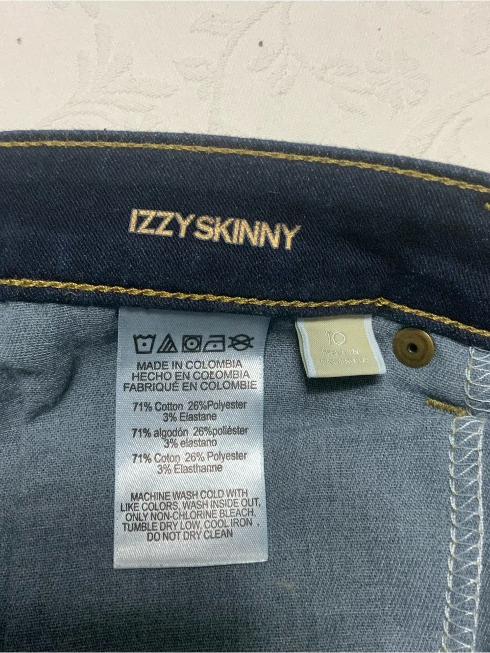 Michael Kors Izzy Skinny Jeans, size 10
